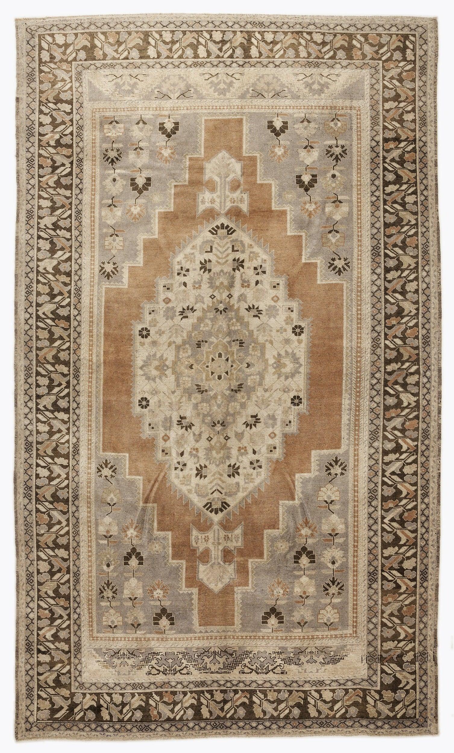 Kırmızı Anadolu Bohem Geometrik Yün Halı 220x280 - Özel Seri