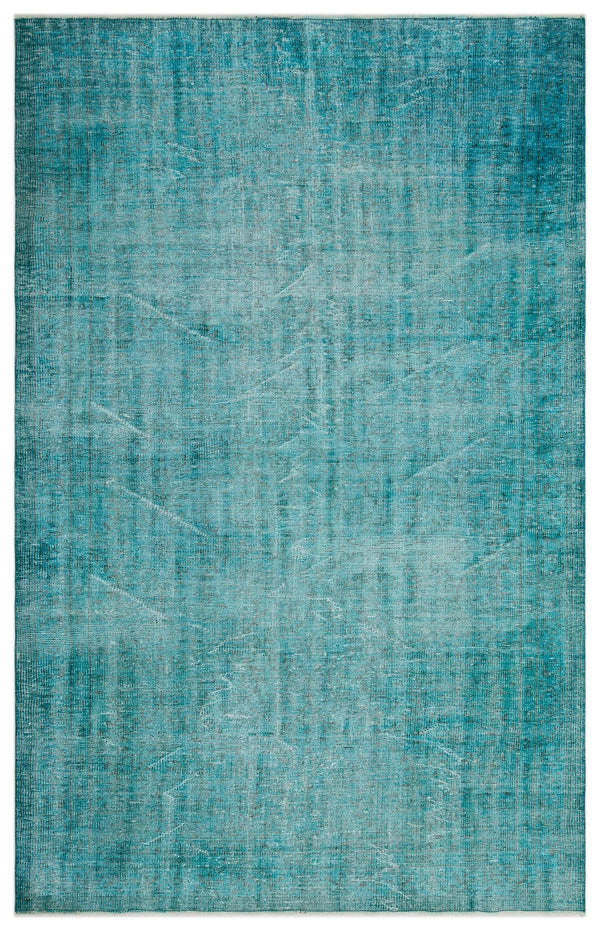 Gri Mavi Bohem Madalyonlu Yün Halı 182x290