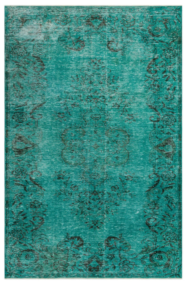 Beyaz Gri Bohem Eskitme Yün Halı 173x268