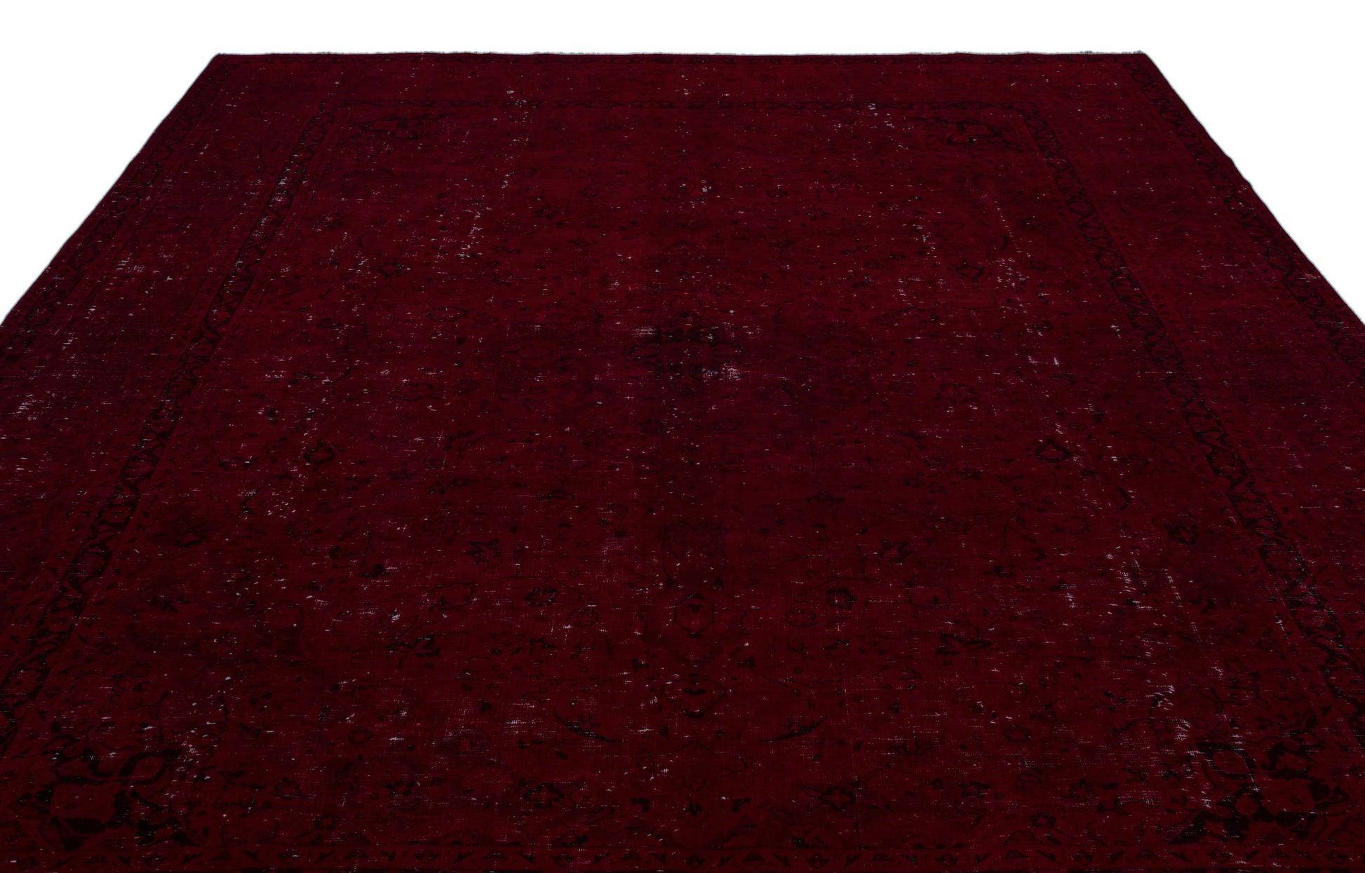 Epir Kırmızı Eskitme Yün El Dokuma Halısı 286 x 375 Apex Unique