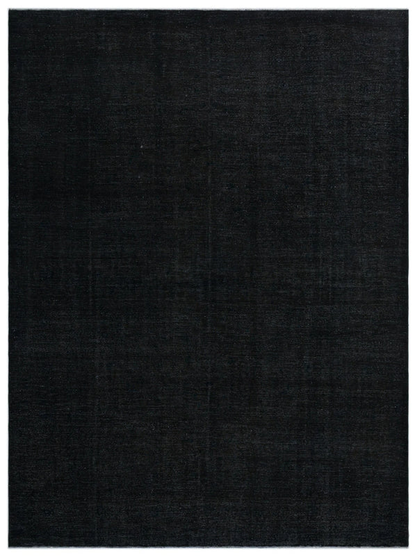 Gri Eskitme Modern Yün Halı 291x390