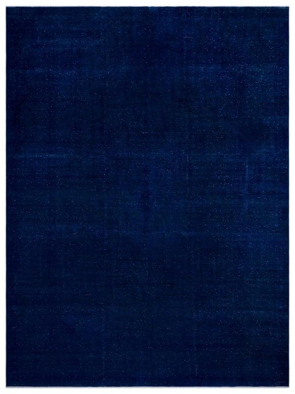 Mavi Modern Yün Halı 293x397