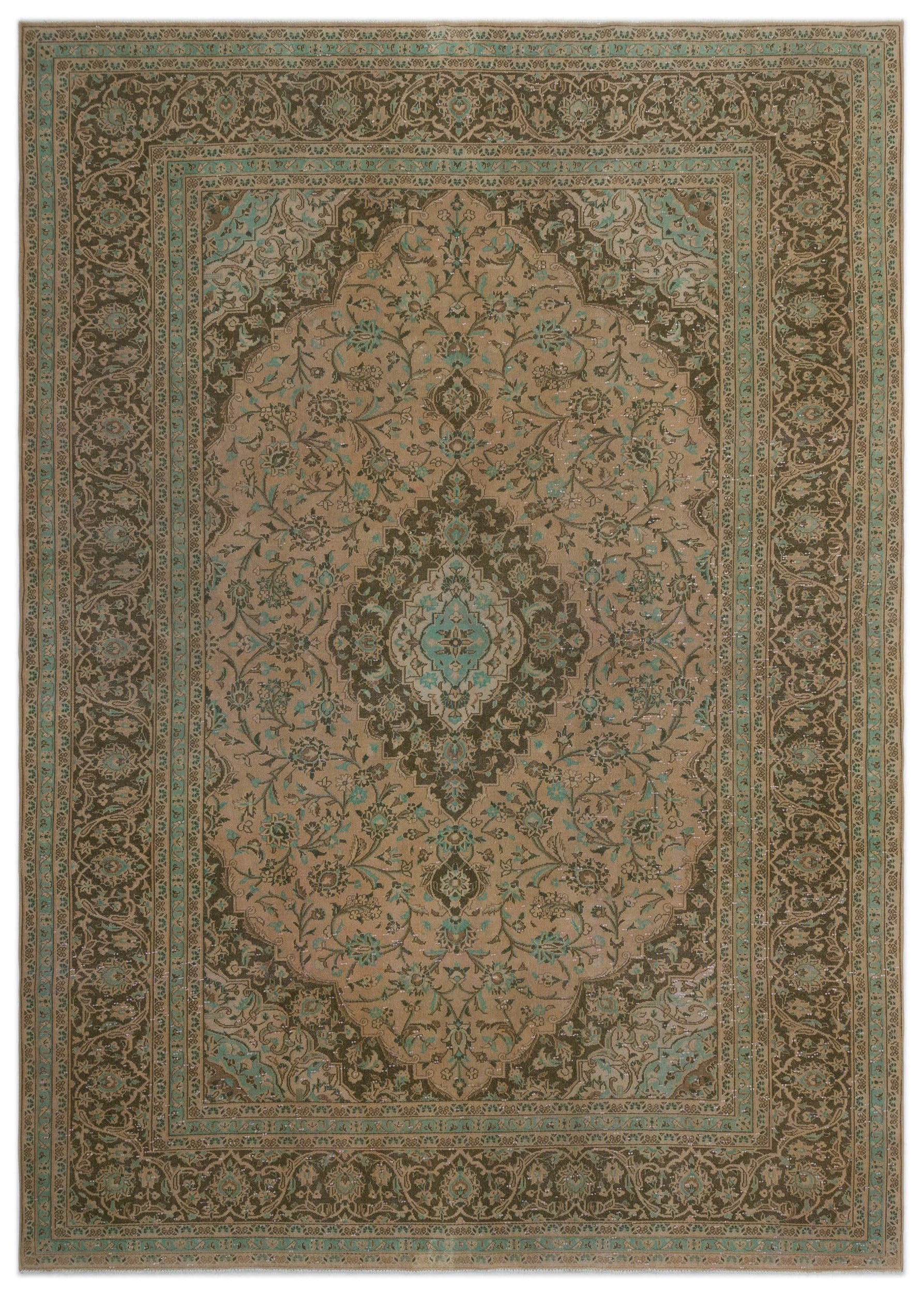 Epir Bej Eskitme Yün El Dokuma Halısı 246 x 345 Apex Unique