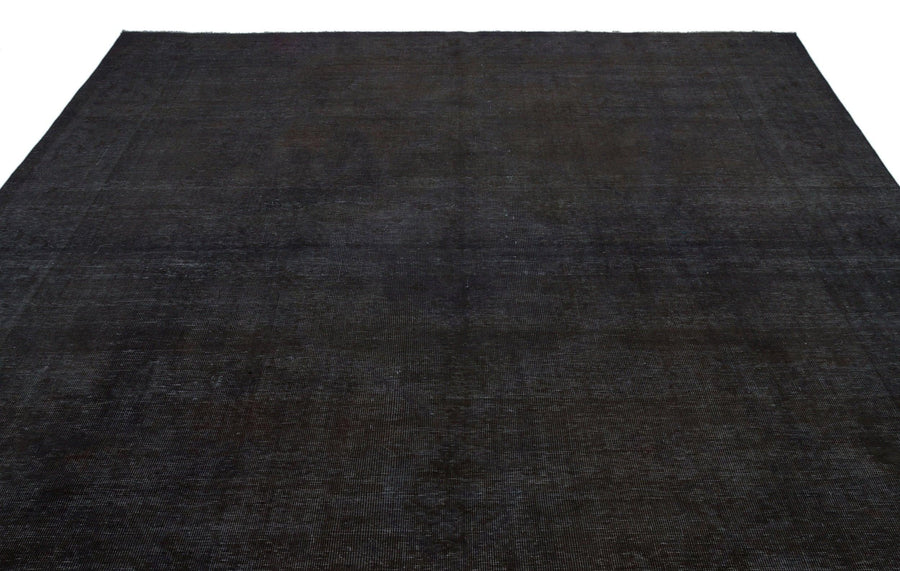 Gri Eskitme Modern Yün Halı 303x377
