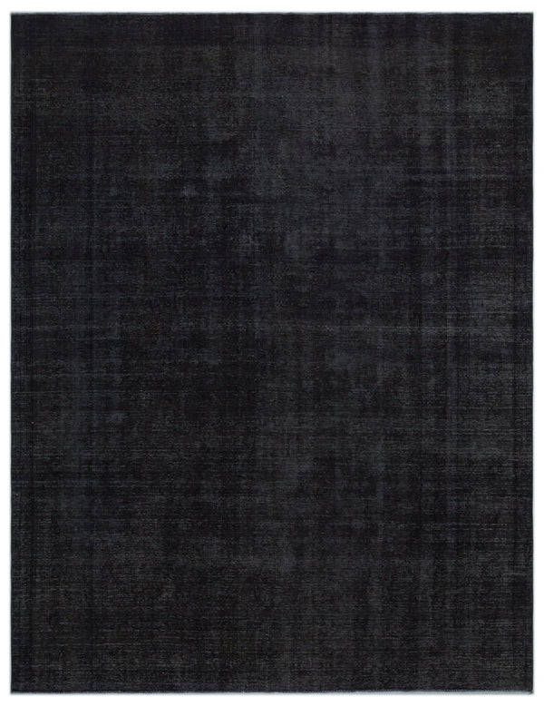 Gri Eskitme Klasik Yün Halı 301x388