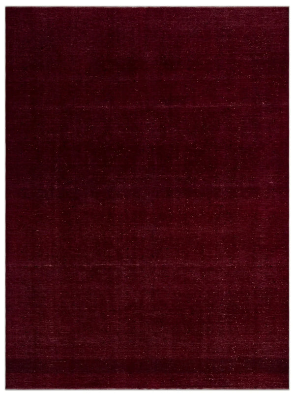 Kırmızı Modern Yün Halı 293x395