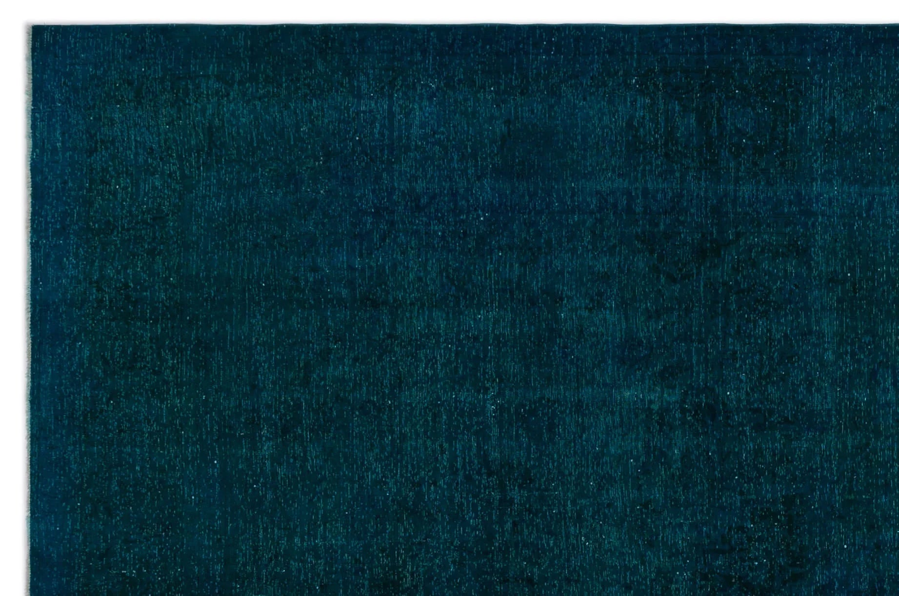 Lacivert Yeşil Eskitme Modern Yün Halı 279x420