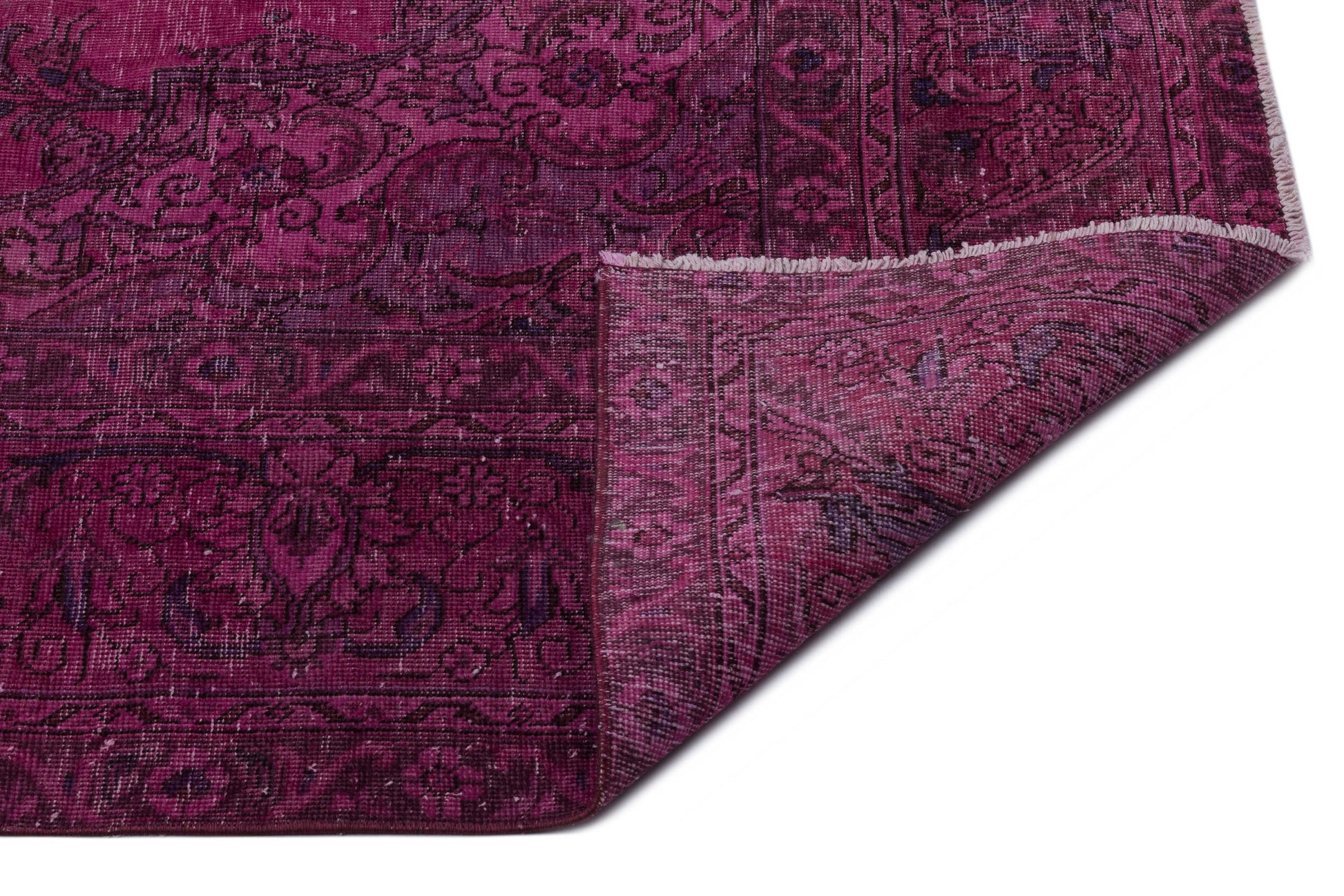 Epir Pembe Eskitme Yün El Dokuma Halısı 220 x 317 Apex Unique