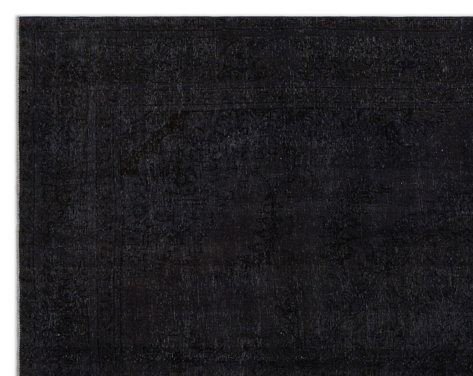 Epir Siyah Eskitme Yün El Dokuma Halısı 285 x 365 Apex Unique