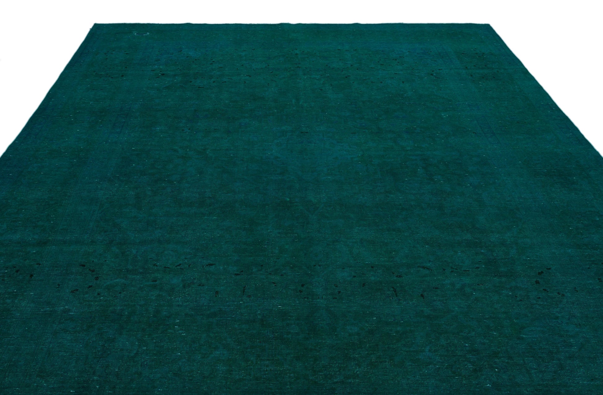 Siyah Eskitme Modern Yün Halı 275x380