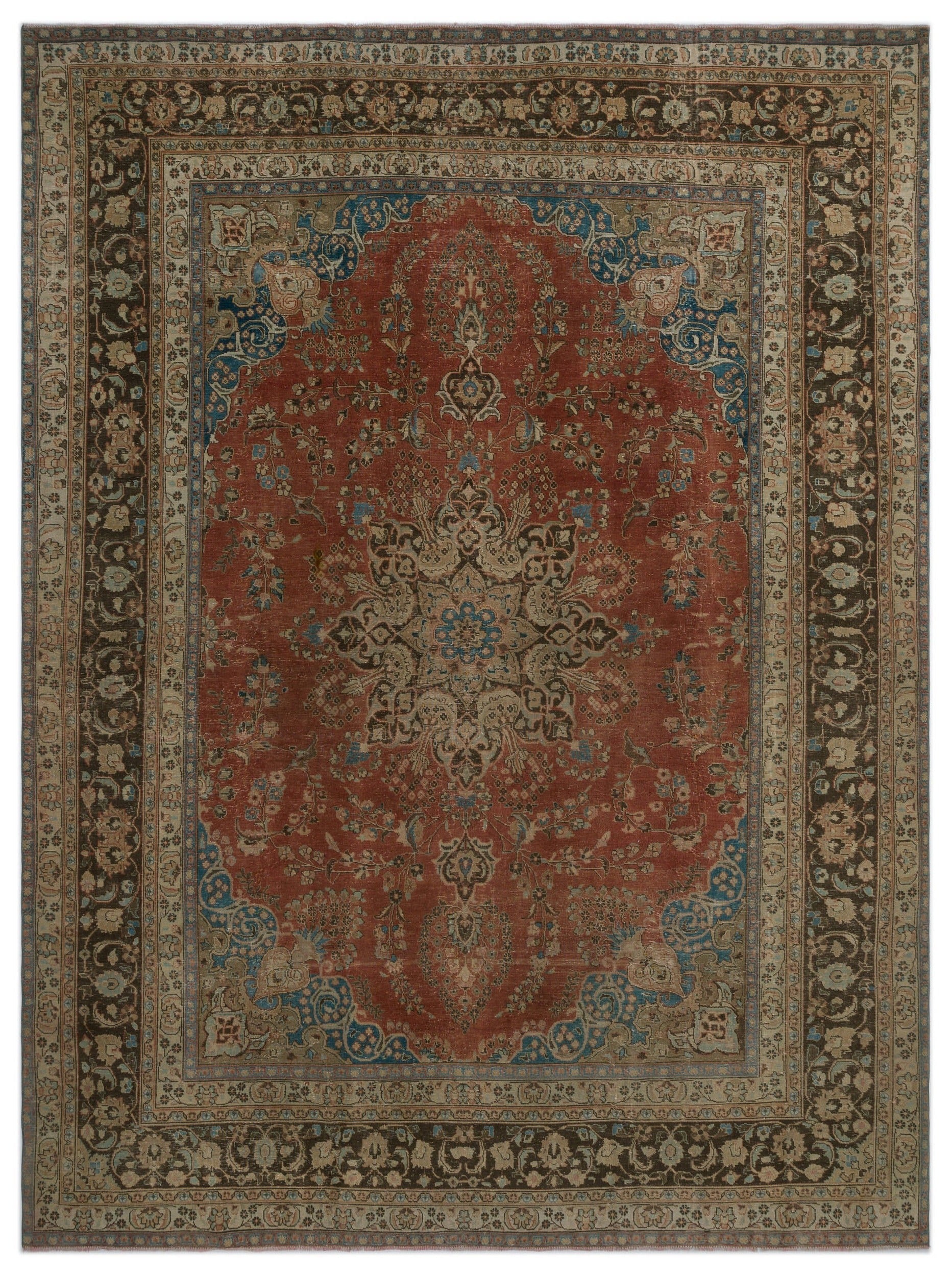 Epir Bej Eskitme Yün El Dokuma Halısı 280 x 380 Apex Unique