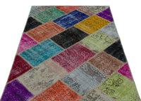 El Dokuma Geometrik Desenli Halı 120x180 cm 24895