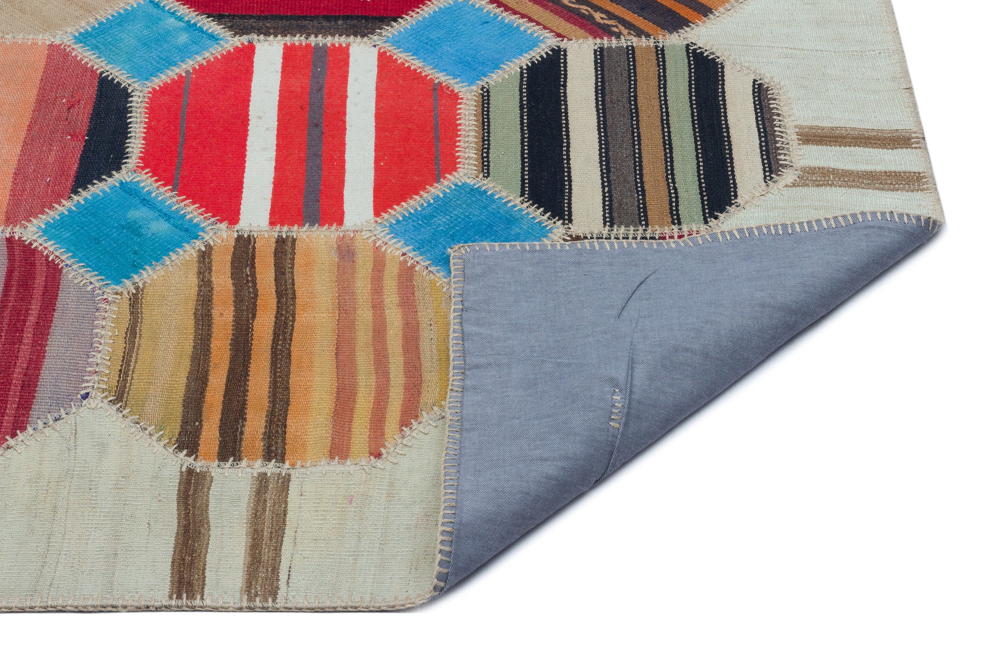 Teselya Bej Eskitme Yün El Dokuma Halısı 120 x 176 Apex Unique