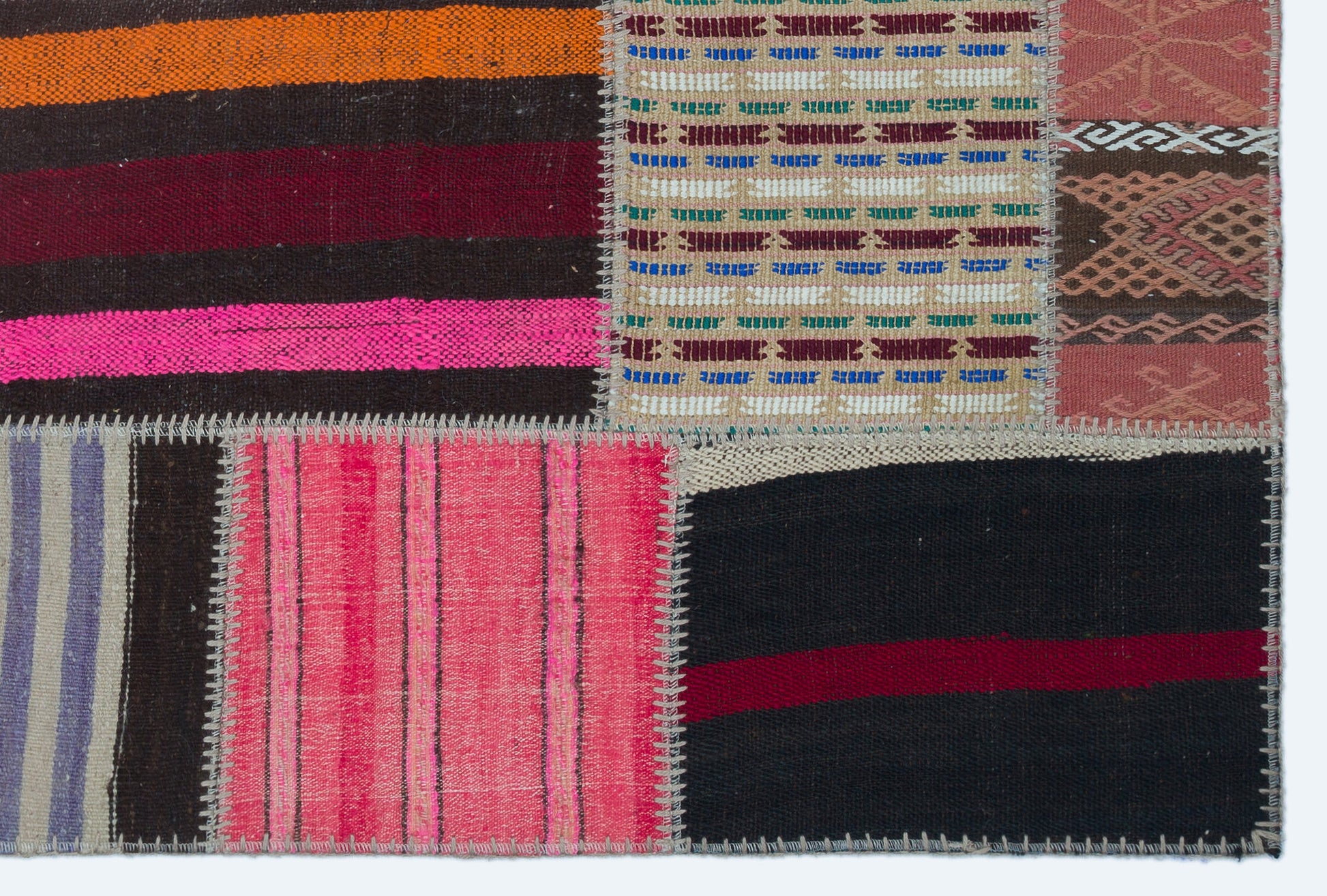 Teselya Bej Eskitme Yün El Dokuma Halısı 122 x 182 Apex Unique