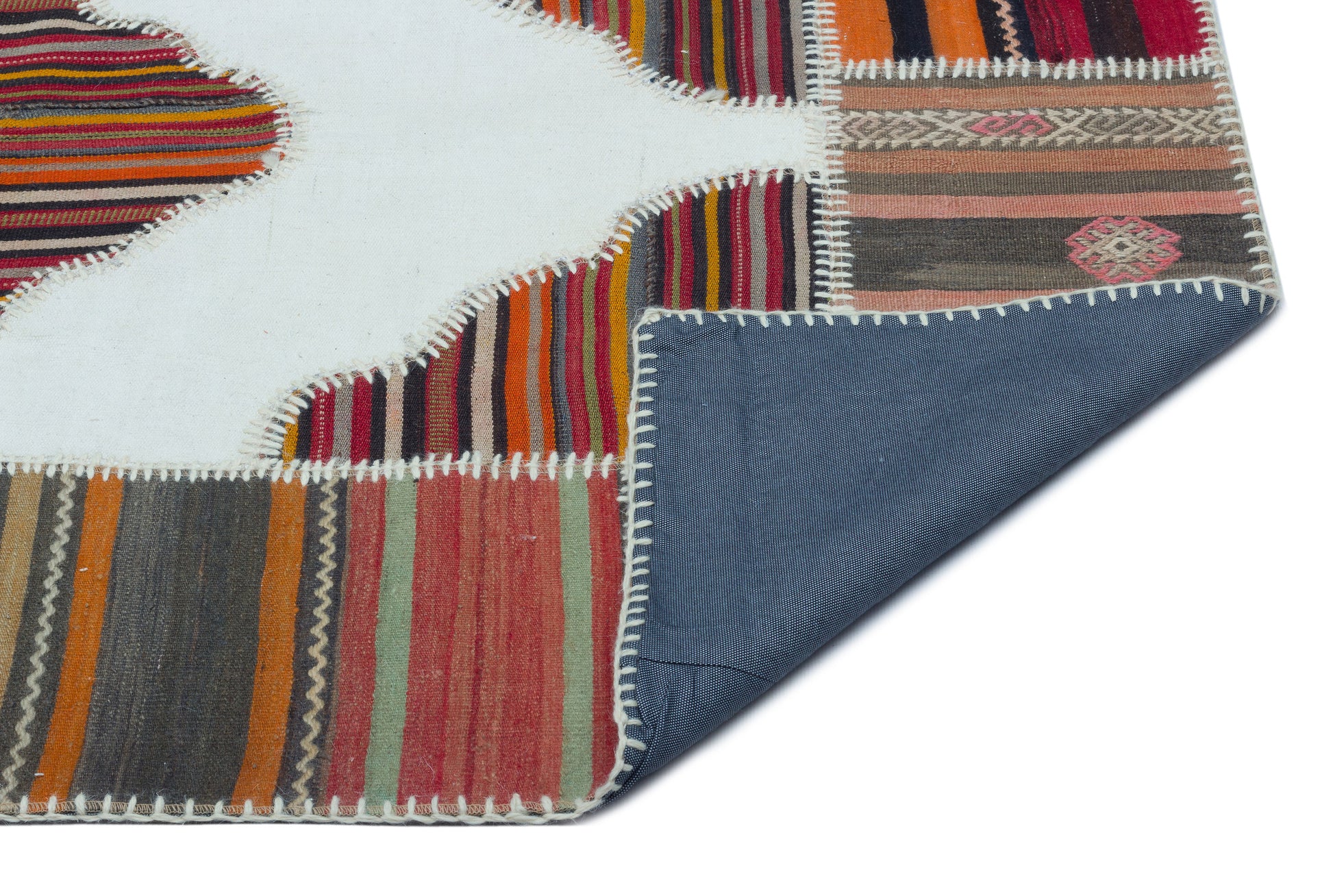 Teselya Bej Eskitme Yün El Dokuma Halısı 127 x 184 Apex Unique