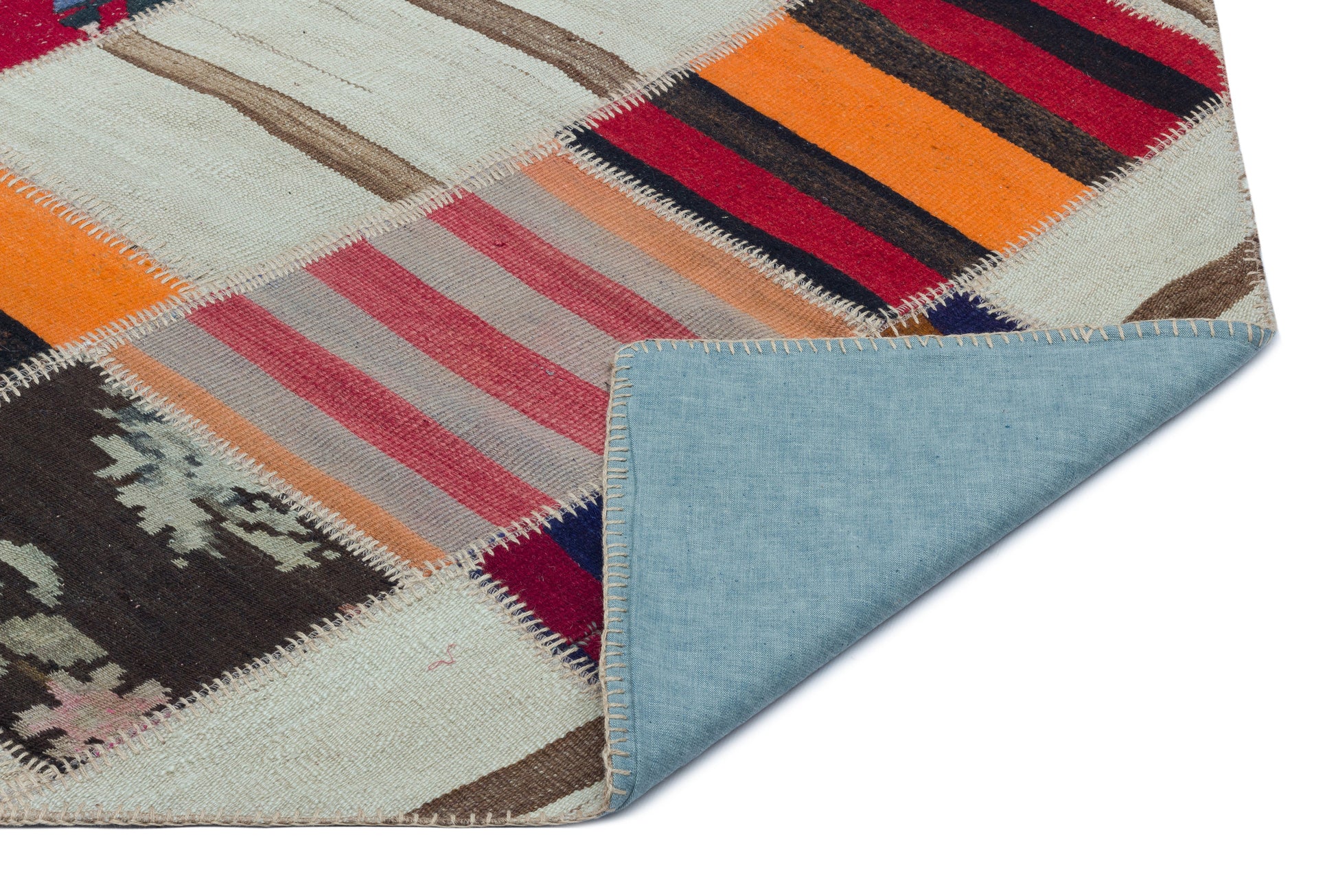 Teselya Bej Eskitme Yün El Dokuma Halısı 154 x 240 Apex Unique