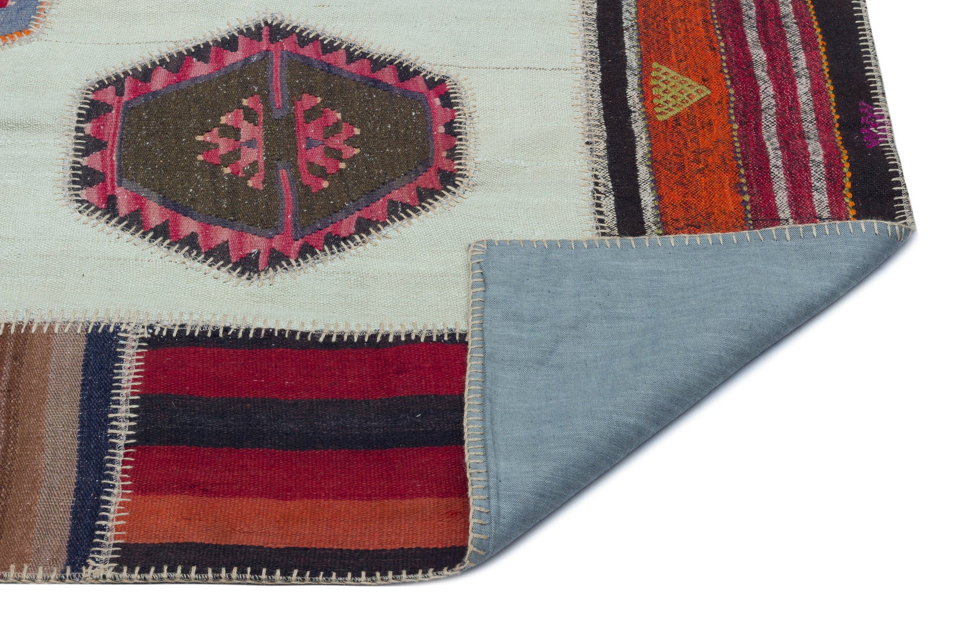 Teselya Bej Eskitme Yün El Dokuma Halısı 165 x 225 Apex Unique