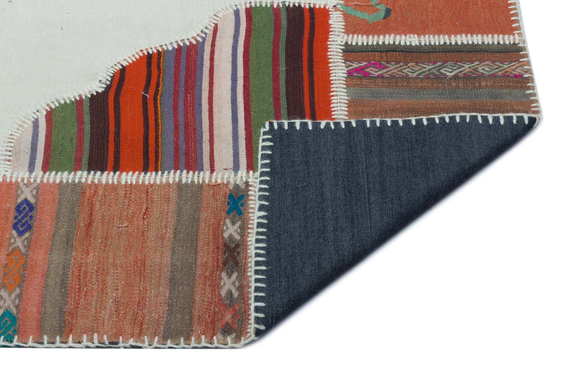 Teselya Bej Eskitme Yün El Dokuma Halısı 162 x 232 Apex Unique