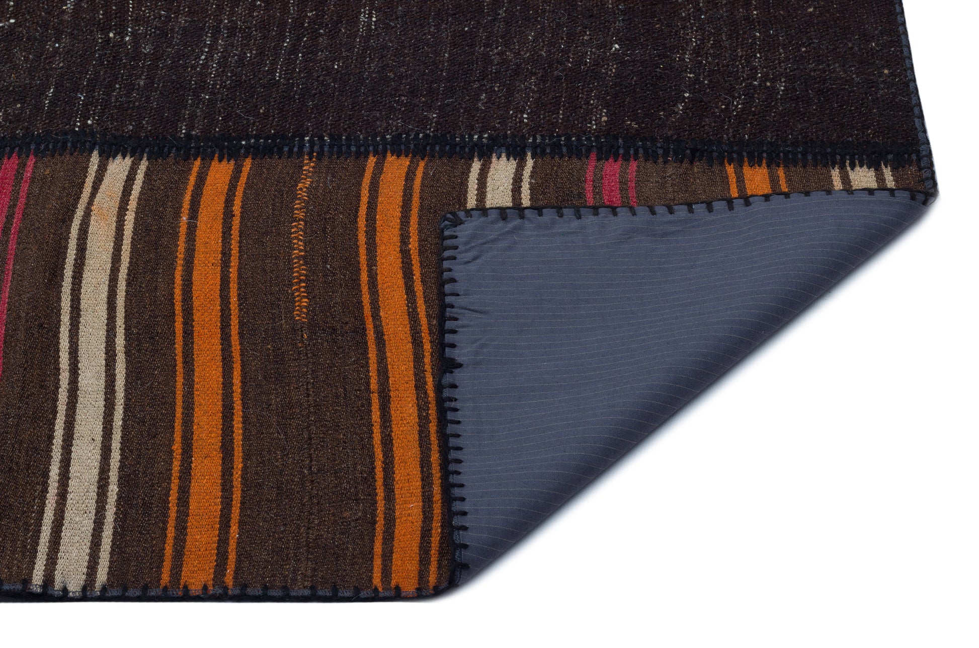 Teselya Siyah Patchwork Yün El Dokuma Halısı 200 x 298 Apex Unique