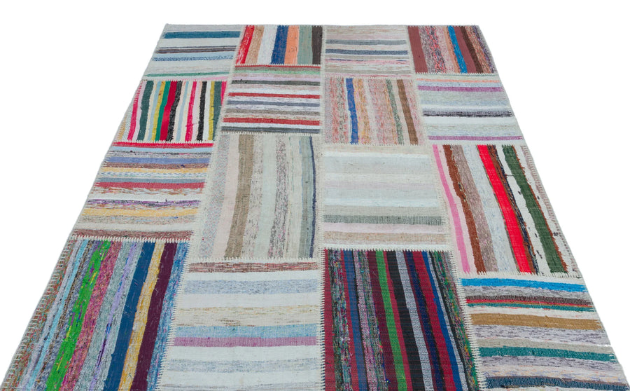 Bej Bohem Modern Yün Halı 160x224