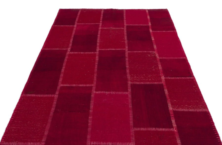 Bej Anadolu Geometrik Modern Yün Halı 152x232 - Özel Seri