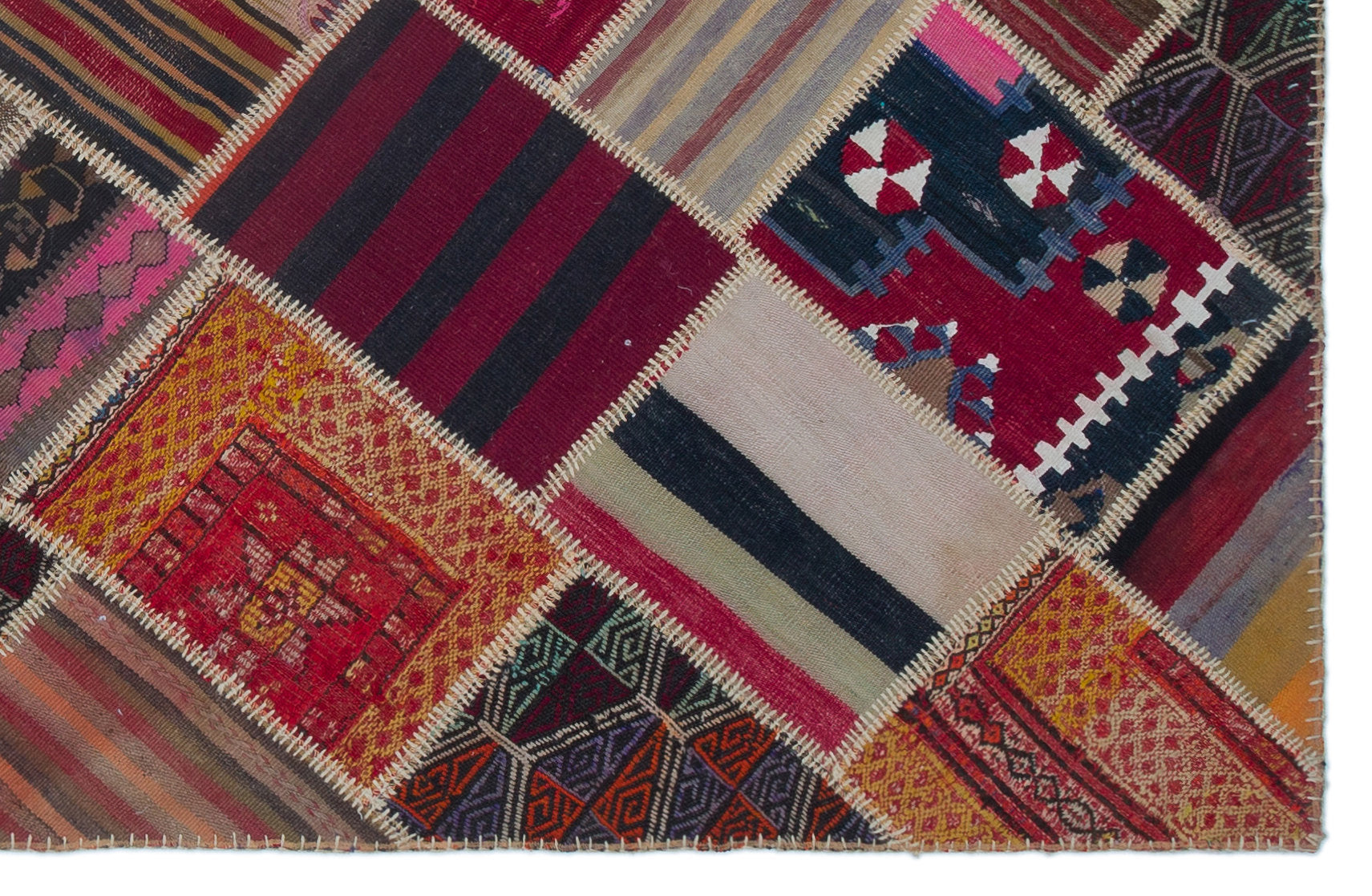 Teselya Bej Eskitme Yün El Dokuma Halısı 155 x 238 Apex Unique