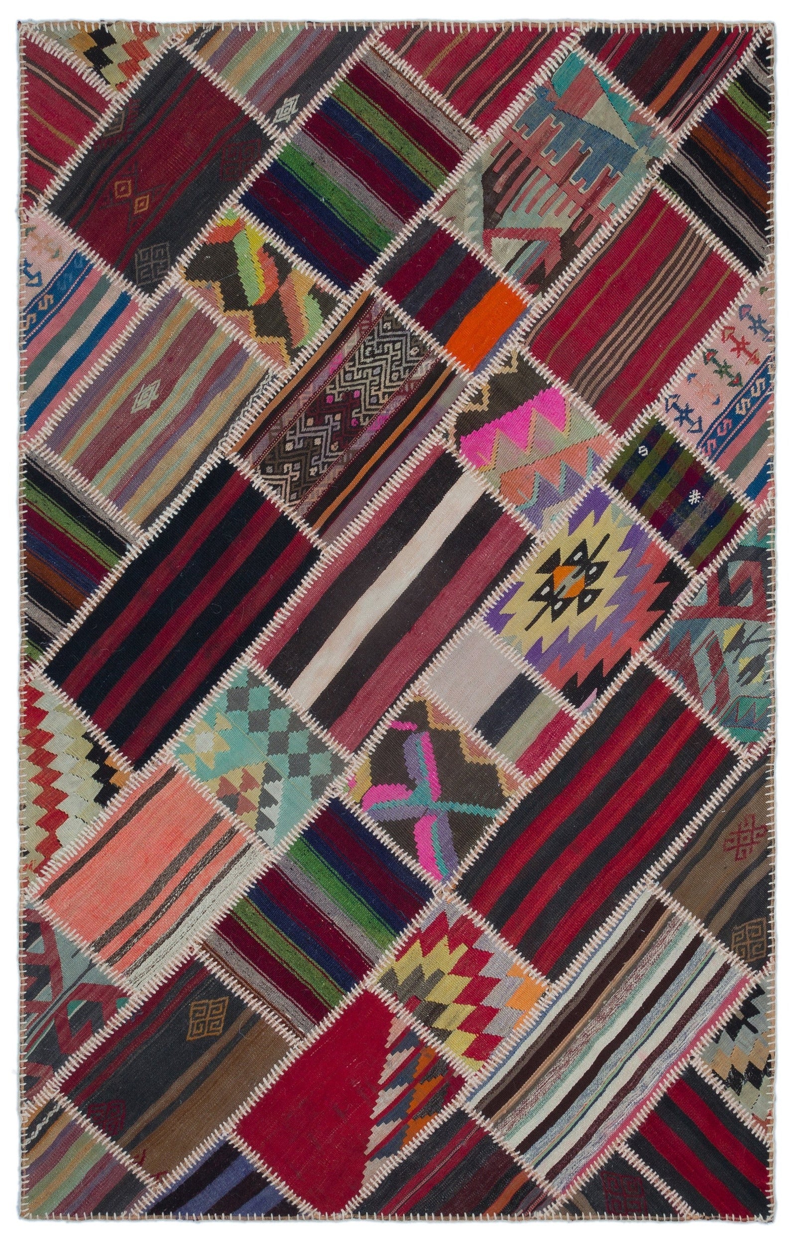 Teselya Bej Eskitme Yün El Dokuma Halısı 154 x 242 Apex Unique