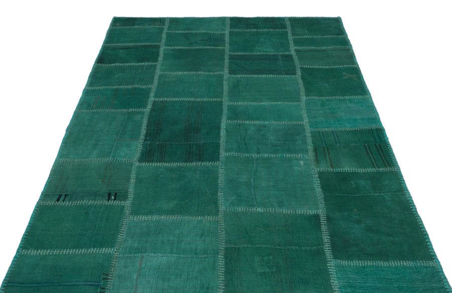 Yeşil Anadolu Modern Yün Halı 152x231 - Özel Seri