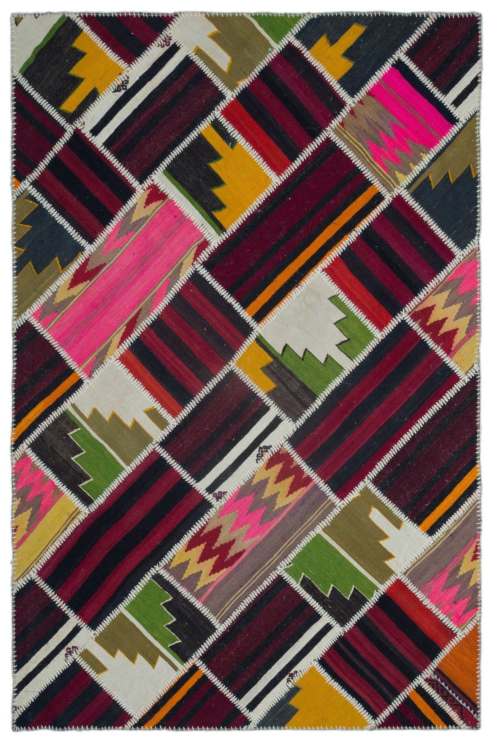 Teselya Bej Eskitme Yün El Dokuma Halısı 160 x 240 Apex Unique