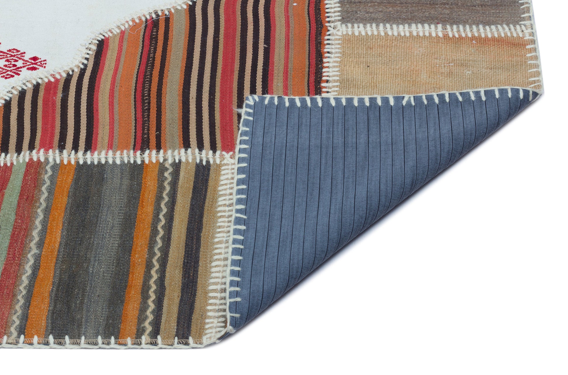 Teselya Bej Eskitme Yün El Dokuma Halısı 157 x 226 Apex Unique