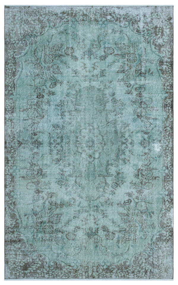 Antrasit Gri Bohem Eskitme Yün Halı 161x260