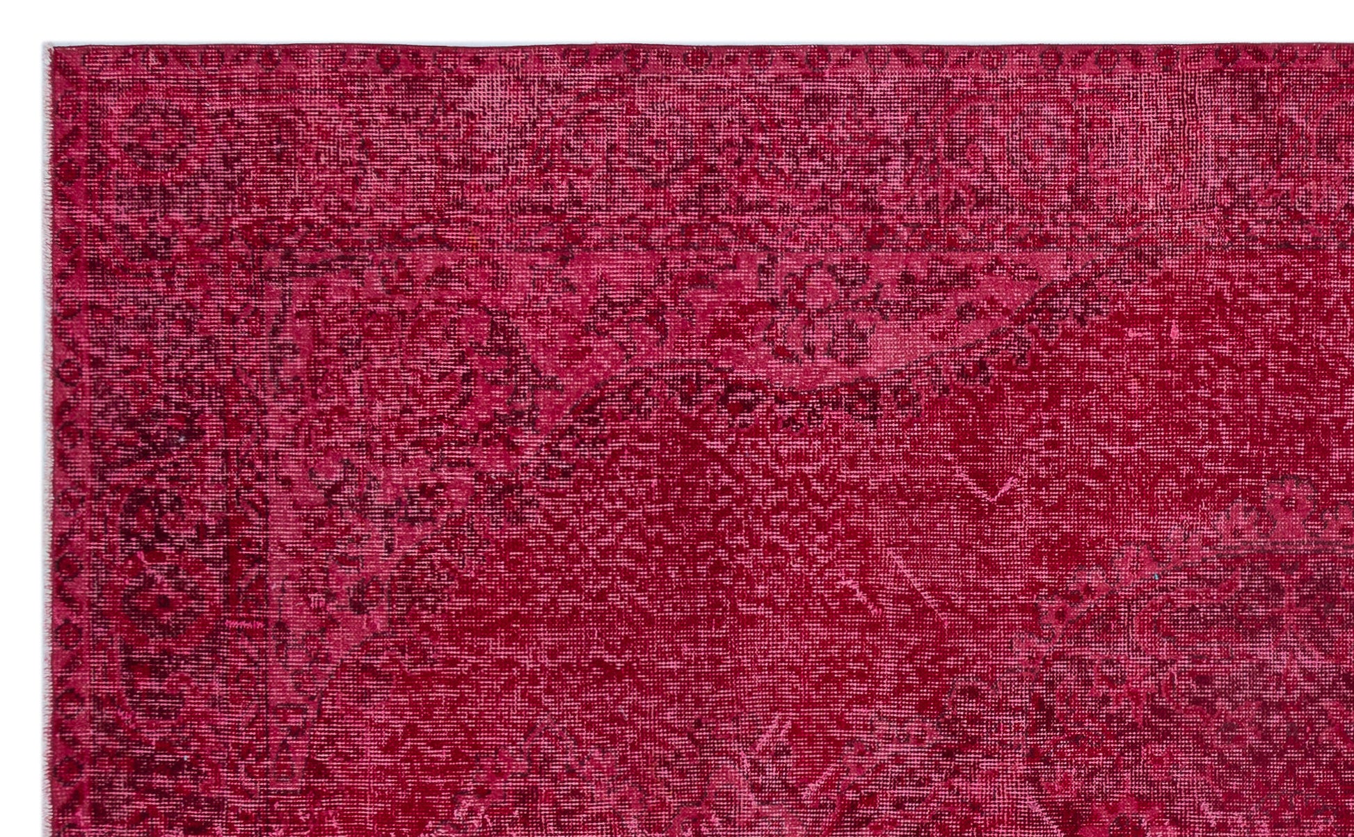 Atina Kırmızı Eskitme Yün El Dokuma Halısı 170 x 280 Apex Unique