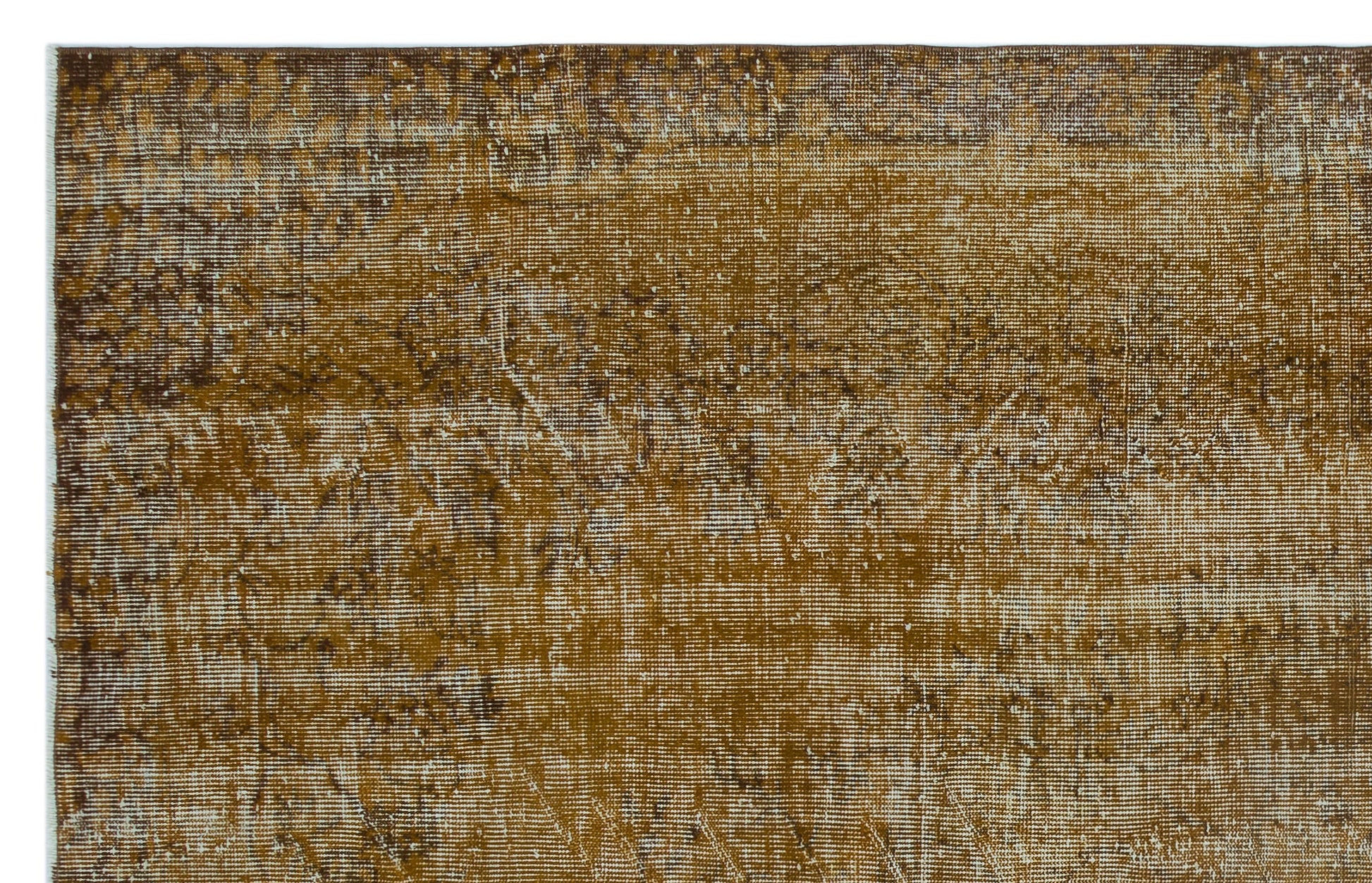 Atina Kahverengi Eskitme Yün El Dokuma Halısı 181 x 288 Apex Unique