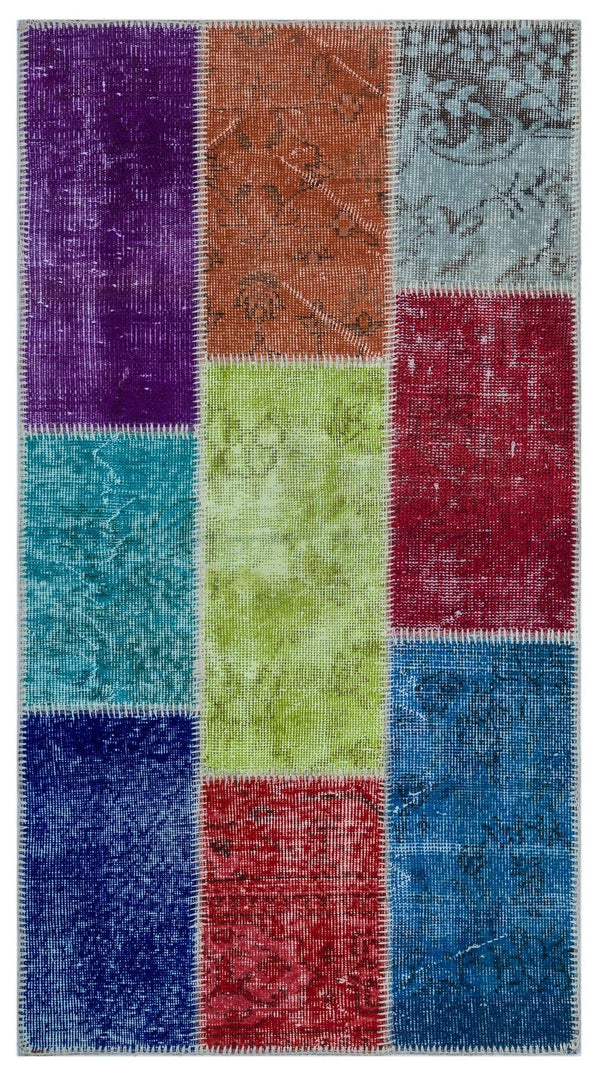 Bej Anadolu Geometrik Modern Yün Halı 80x150 - Özel Seri
