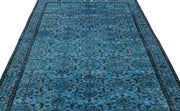 Gri Mavi Anadolu Bohem Modern Yün Halı 168x292 - Özel Seri