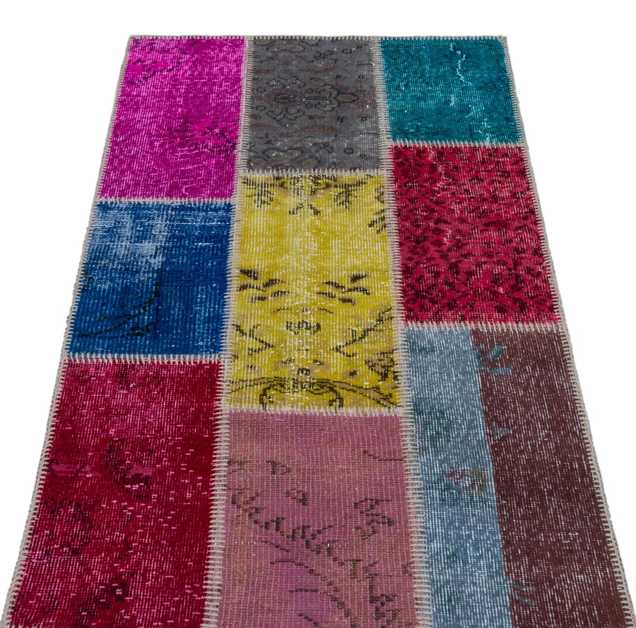Bej Anadolu Geometrik Yün Halı 80x150 - Özel Seri