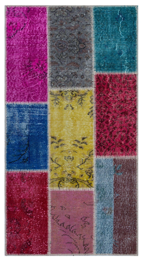 Bej Anadolu Geometrik Yün Halı 80x150 - Özel Seri