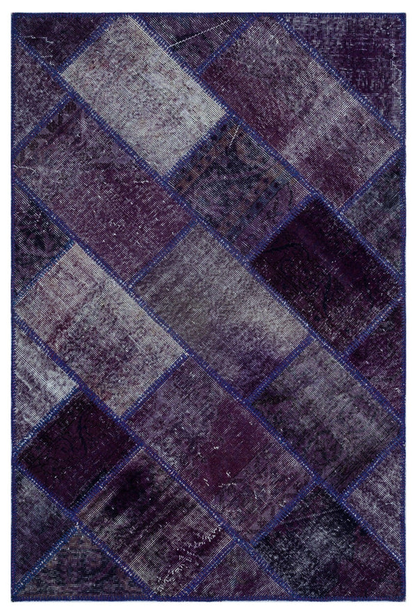 Beyaz Gri Anadolu Eskitme Modern Yün Halı 120x180 - Özel Seri