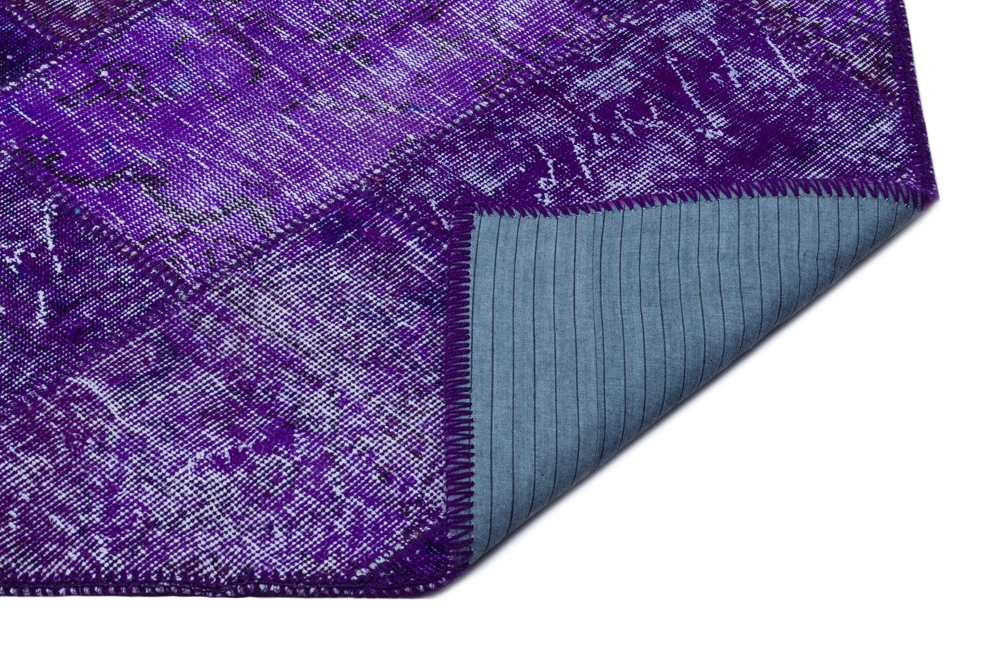 Iskece Mor Eskitme Yün El Dokuma Halısı 160 x 230 Apex Unique