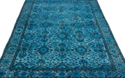 Mavi Siyah Anadolu Bohem Yün Halı 160x259 - Özel Seri