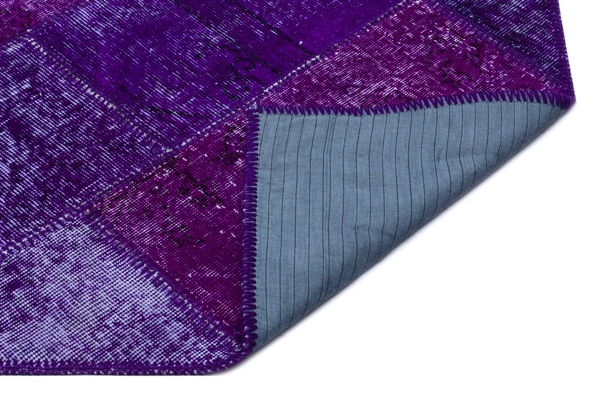 Iskece Mor Eskitme Yün El Dokuma Halısı 160 x 230 Apex Unique