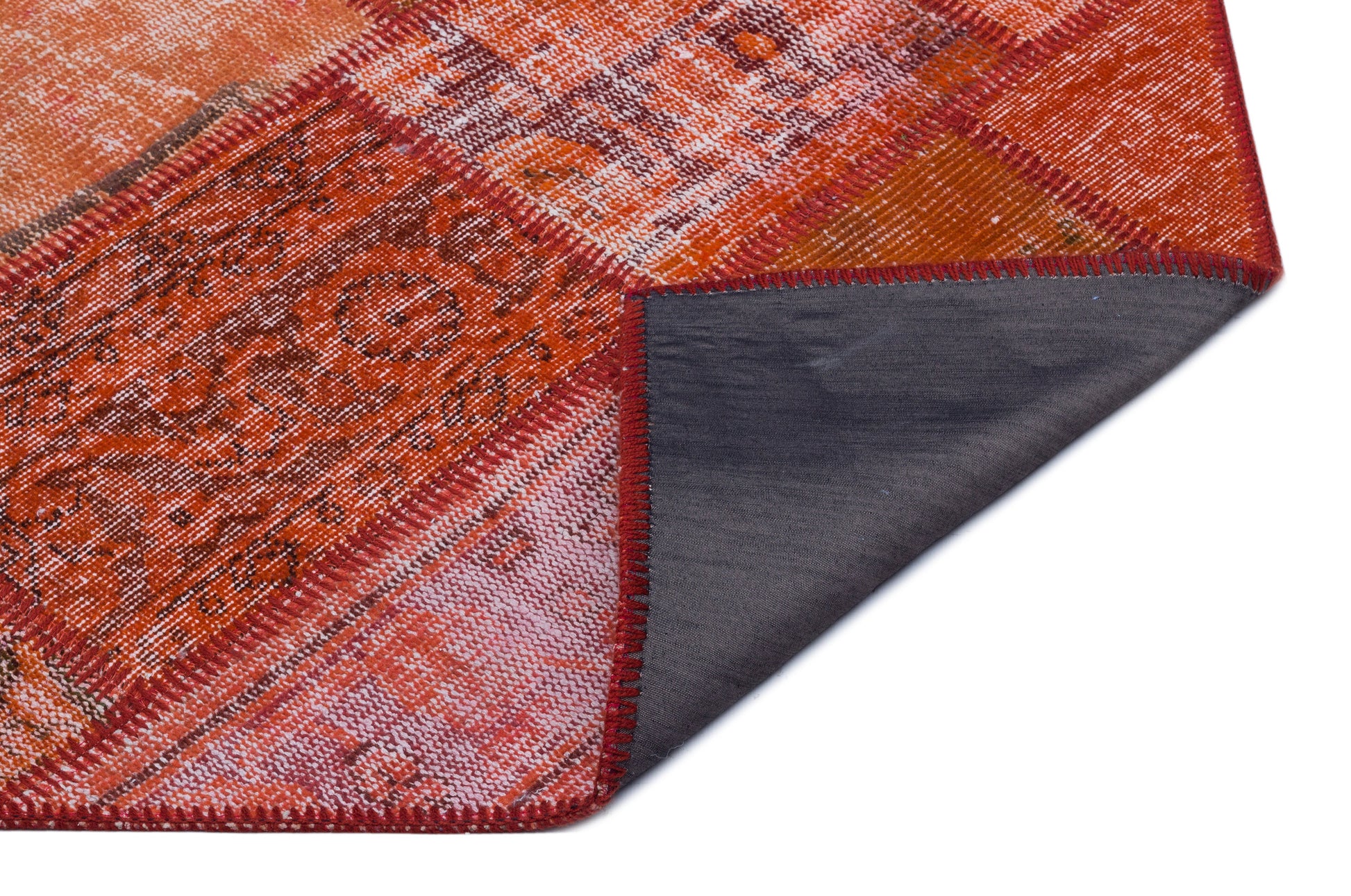 Iskece Kırmızı Eskitme Yün El Dokuma Halısı 082 x 151 Apex Unique