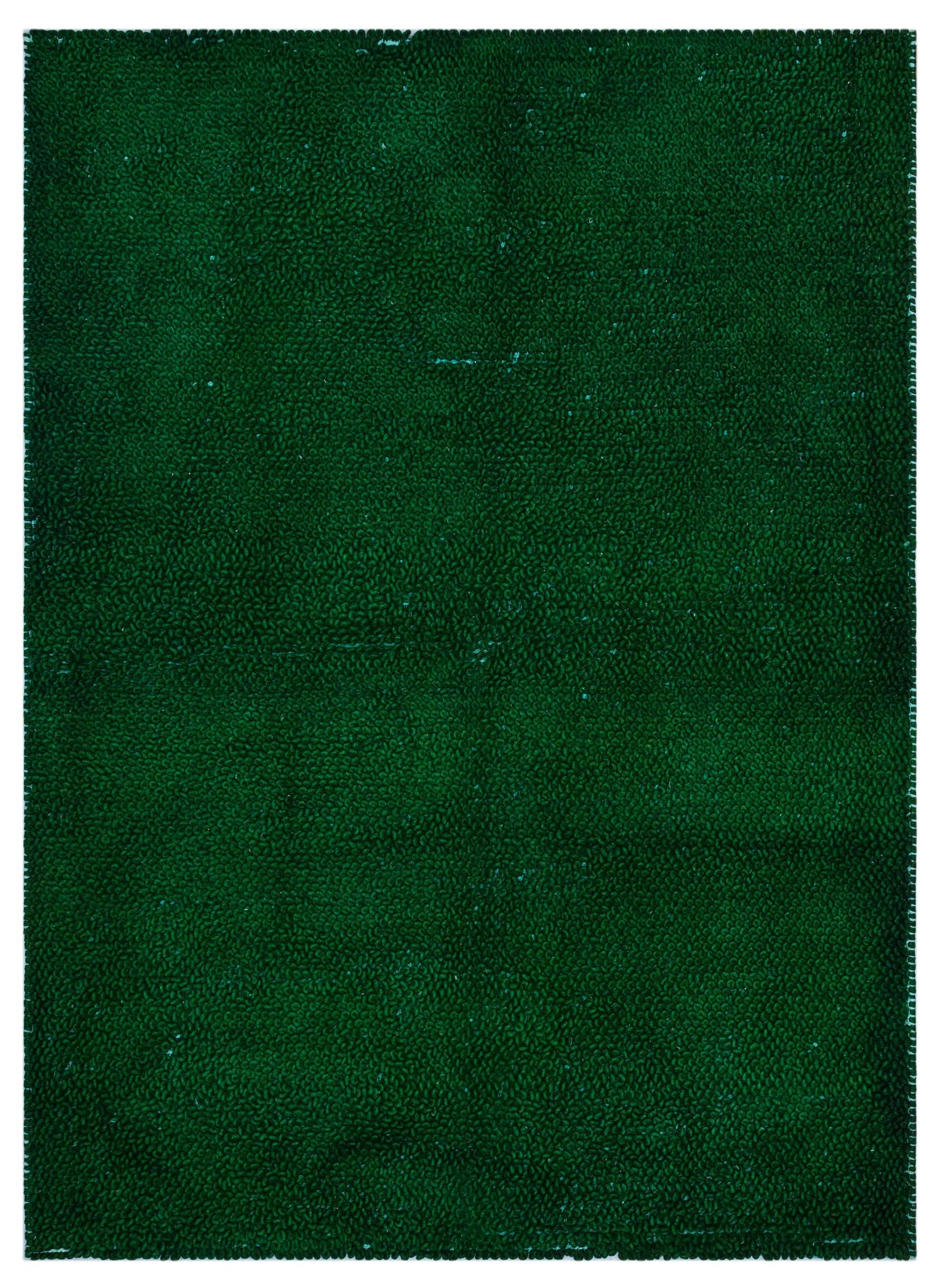 Girit Yeşil Çizgili Yün El Dokuma Halısı 134 x 185 Apex Unique