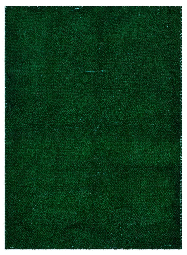 Yeşil Modern Yün Halı 134x185