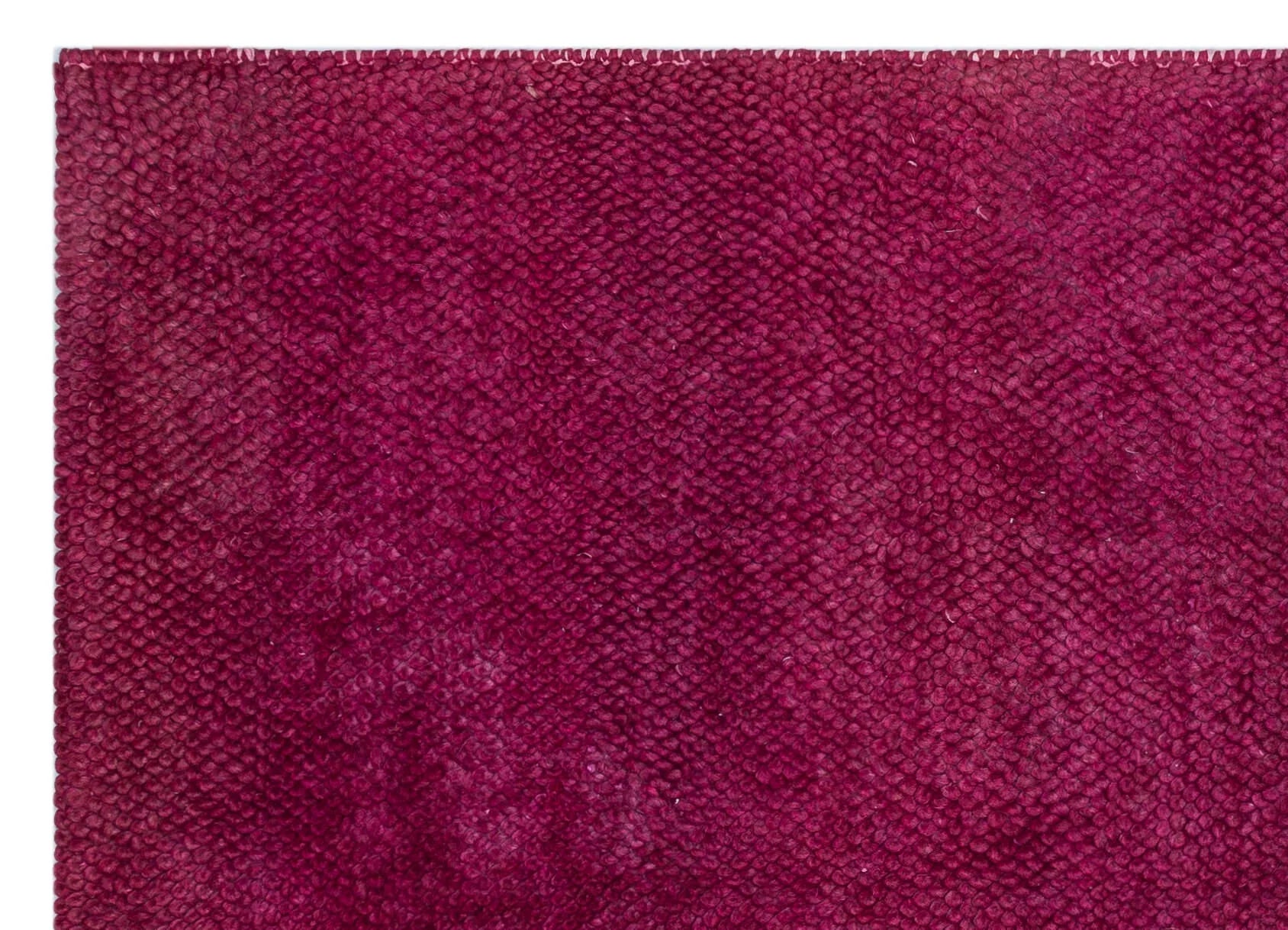 Pembe Modern Yün Halı 133x185