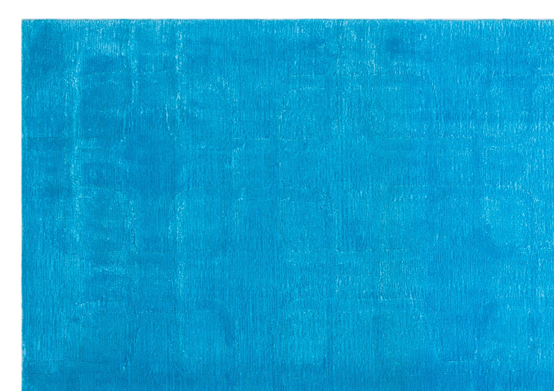 Girit Turkuaz Çizgili Yün El Dokuma Halısı 160 x 225 Apex Unique