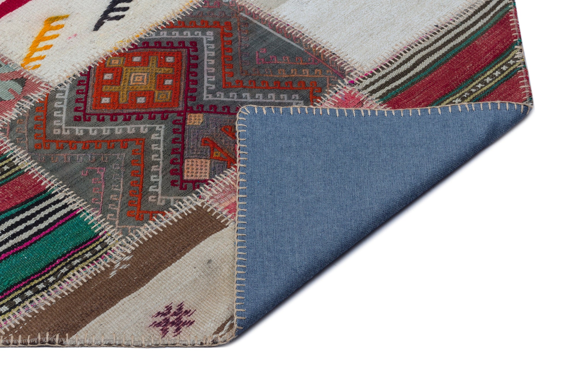 Teselya Bej Eskitme Yün El Dokuma Halısı 162 x 247 Apex Unique