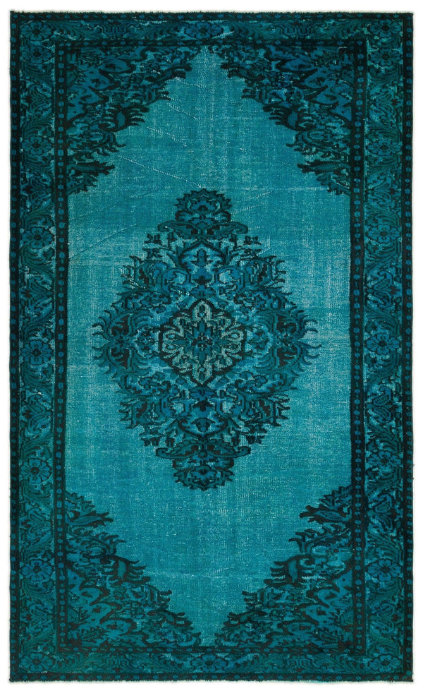 Mavi Siyah Anadolu Bohem Yün Halı 177x288 - Özel Seri