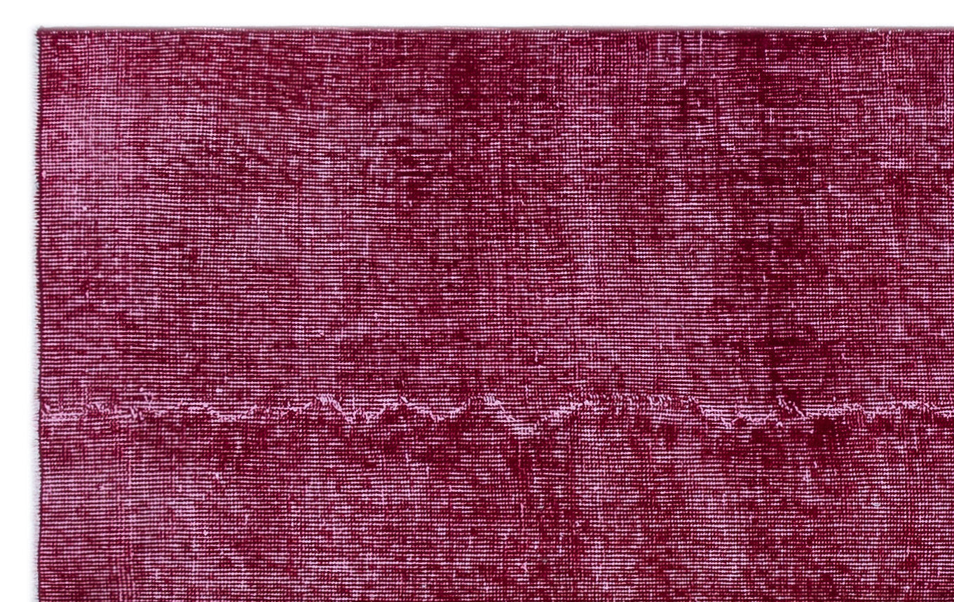 Atina Pembe Eskitme Yün El Dokuma Halısı 119 x 194 Apex Unique