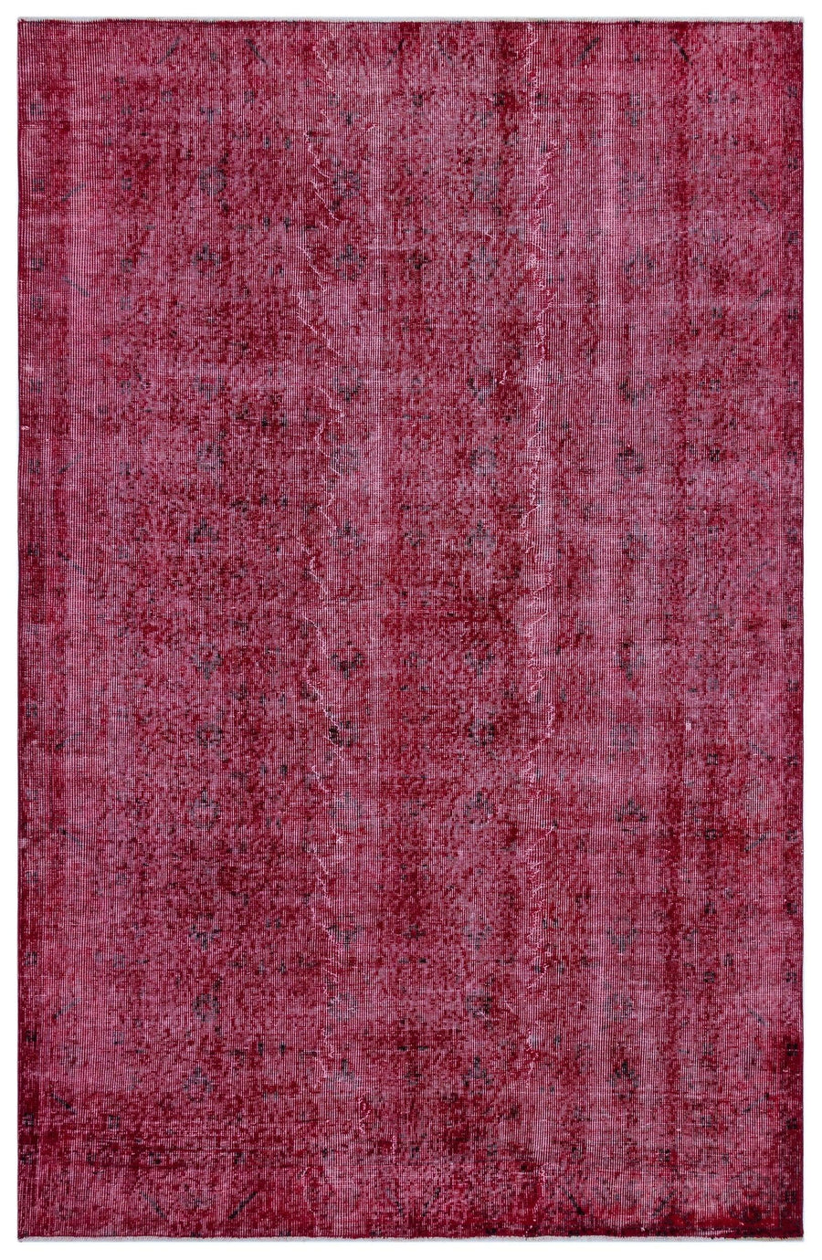 Bordeaux Teppich mit abstraktem Muster in Grau, Wolle 161x252 cm – im Wohnzimmer